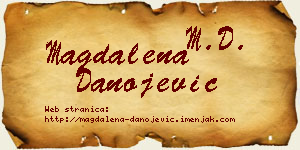 Magdalena Danojević vizit kartica